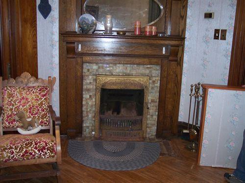 Still operational fireplace, MacMillan-Cameron House, Inverness, NS, 2008.; Heritage Division, NS Dept. of Tourism, Culture and Heritage, 2008.