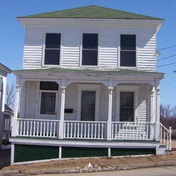 Father Murdoch Residence, view of the front façade, 2007.; City of Miramichi