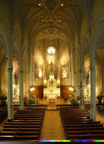 The apse and alter at St. Brigid's Church – 2006; OHT, 2006