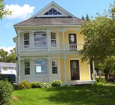 Daigle House, front elevation, 2007.; City of Miramichi