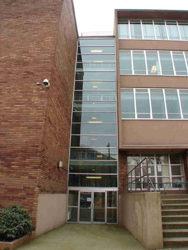 Exterior view of the Vancouver Vocational Institute; City of Vancouver, Julie MacDonald