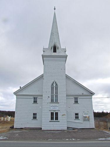 Front elevation, Centreville Church, Centreville, NS, 2008.; Department of Tourism, Culture and Heritage, Province of Nova Scotia 2008