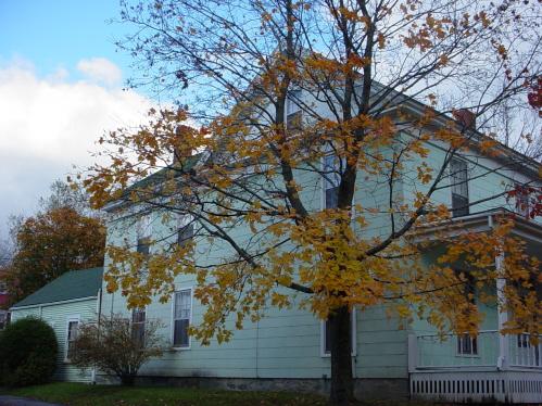 Side view with gable; Town of St. Stephen