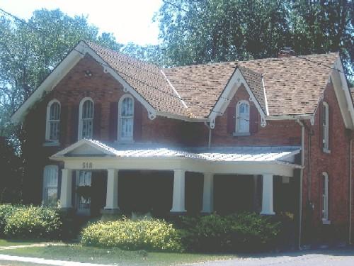 The former Ott House, June 2007; Photograph taken by Katie Hemswoth, Brock University, 2007