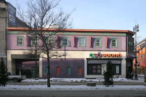 View of the south elevation of the Portage Village Inn, Winnipeg, 2004; Historic Resources Branch, Manitoba Culture, Heritage, Tourism and Sport, 2004