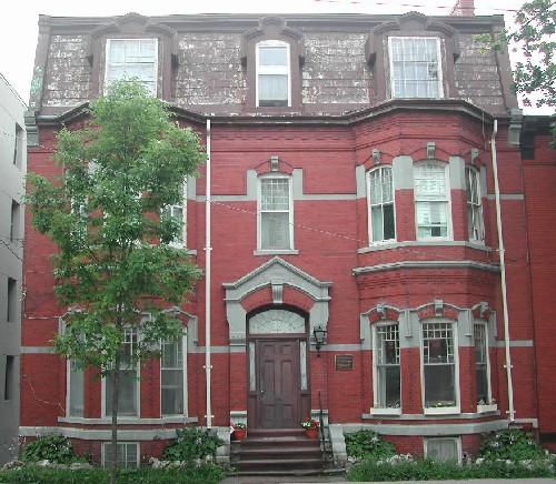 This photograph is a contextual view of the building on Germain Street, 2005.; City of Saint John