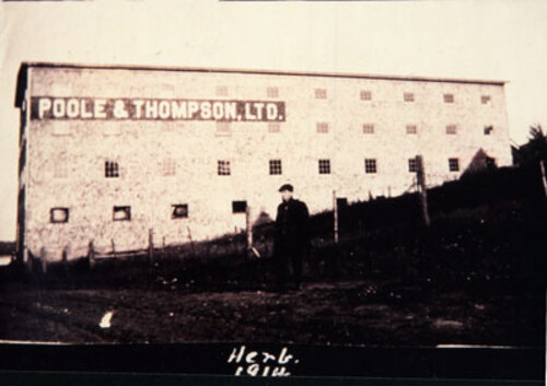 Poole and Thompson warehouse, c. 1914; Garden of the Gulf Museum Collection