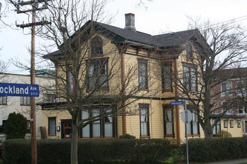 Exterior view of 1003 Vancouver Street; City of Victoria, 2007