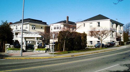 Exterior view of Rose Manor; City of Victoria, 2007
