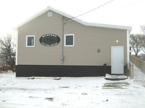 Front elevation of the Glace Bay Universal Negro Improvement Association, Glace Bay, NS, 2008.; Heritage Division, NS Dept. of Tourism, Culture and Heritage, 2008
