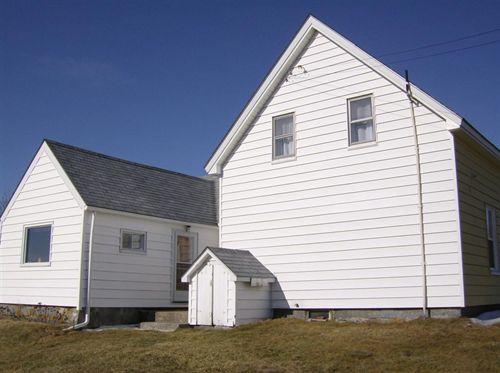 Rear elevation of Gilbert Nickerson House, Shag Harbour, NS 2008.; Department of Tourism, Culture and Heritage, Province of Nova Scotia, 2008