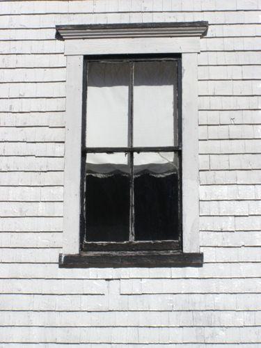 Window detail of the South Canaan Free Baptist Church, South Canaan, Yarmouth County, NS, 2008.; Heritage Division, NS Dept. of Tourism, Culture and Heritage, 2008