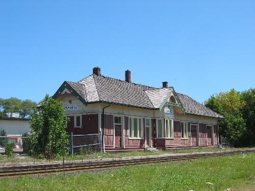 Newmarket Train Station, North-West Elevation.; Heritage Newmarket, 2006