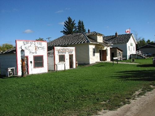 View of streetscape looking north; Government of Saskatchewan, M. Thome, 2007
