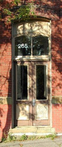 This image provides a view of the main entrance, 2005.
; City of Saint John