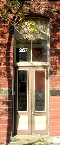 This image provides a view of the main entrance, 2005.; City of Saint John