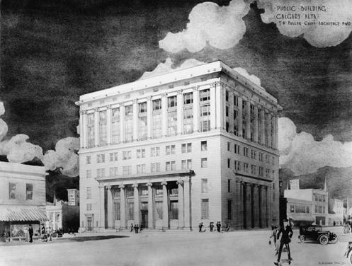Calgary Public Building (ca.1929)
; Glenbow Archives PA-2807-4191