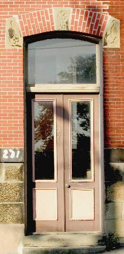 This image provides a view of the main entrance, 2005.; City of Saint John