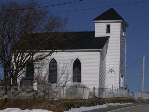 Side elevation, Chapel Hill Museum, Shag Harbour, NS, 2008.; Department of Tourism, Culture and Heritage, Province of Nova Scotia 2008