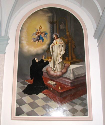 One of the paintings by Édouard Gautreau.; City of Dieppe