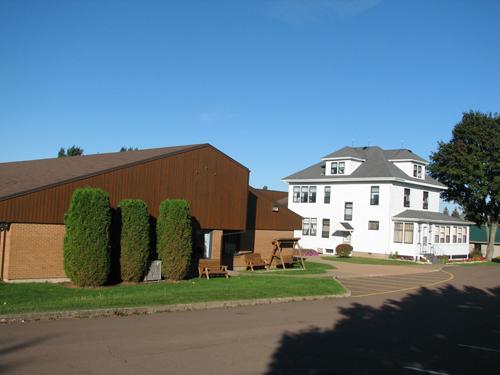 View from the southeast.; City of Dieppe
