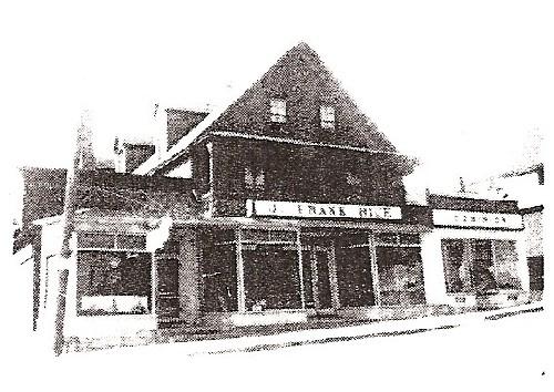 Photo of the J. Frank Rice Store as it appeared prior to the enterprise's move in 1978.; Edmundston Chamber of Commerce