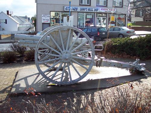 Side view of the Krupp Cannon. ; The Valley District Planning Commision