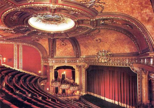 Interior of Elgin Theatre after Ontario Heritage Foundation Restoration; OHT