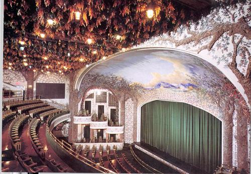 Interior of Winter Garden Theatre after Ontario Heritage Foundation Restoration; OHT
