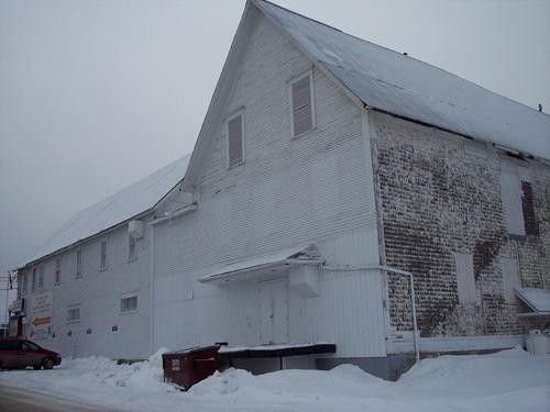 A side view of the Sénéchal Store; The Valley District Planning Commision