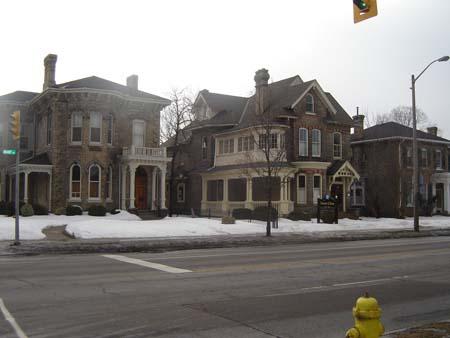 Examples of two Late Italianate Houses on Brant Avenue, 2007.; Kayla Jonas, 2007.