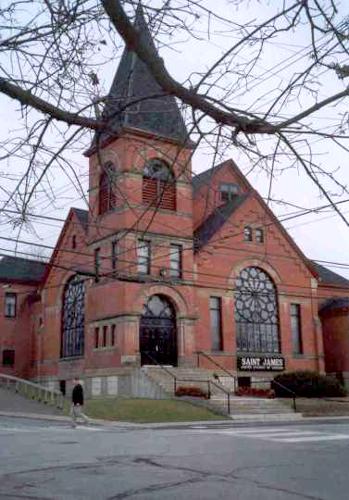 A view of the Chapel Street façade.; Jane Karnes Everett