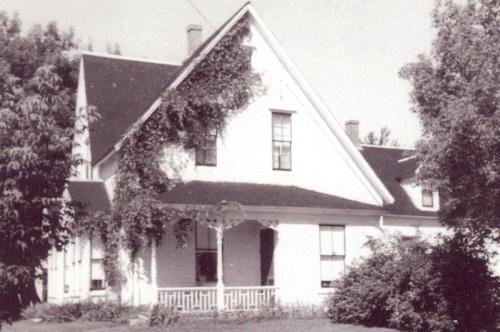 Showing house in 1971; Alberton Museum Collection