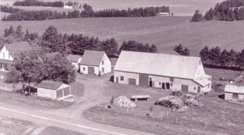 Showing the Leard Farm in 1972; Alberton Museum Collection