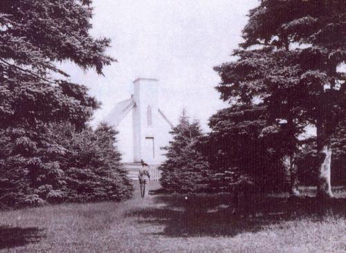 Former Anglican church on site from 1866-1923; Alberton Museum Collection