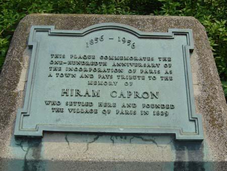 Featured is the 100th Anniversary Plaque situated at the northwest corner of the property.; Kayla Jonas, 2007.