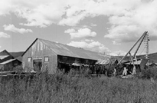 View of Warehouse No. 1, showing the simple and functional nature of its design, 1988.; Parks Canada Agency / Agence Parcs Canada, 1988.