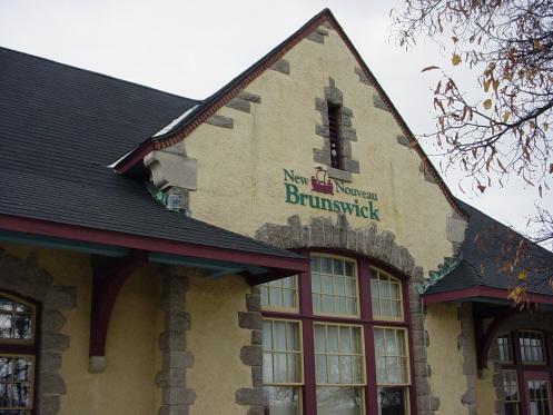This image shows the flush gable.; Town of St. Stephen