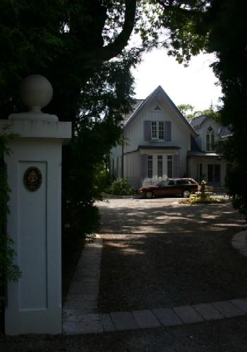 View from driveway; Susan Schappert, 2007
